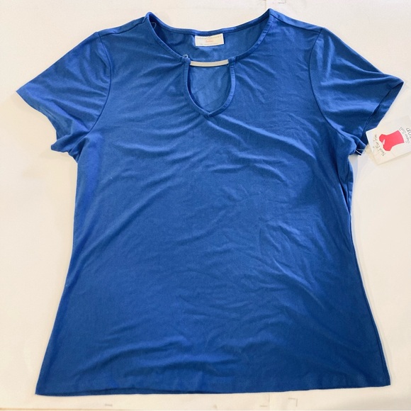 ❤️‍🔥 (5/$20) NWT Boobie Brooks Women’s Top with Neck Bar Trim Size XL - Picture 1 of 5